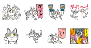 電話猫×LINEモバイル