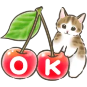梅雨～夏まで使える敬語☆猫たちのスタンプ