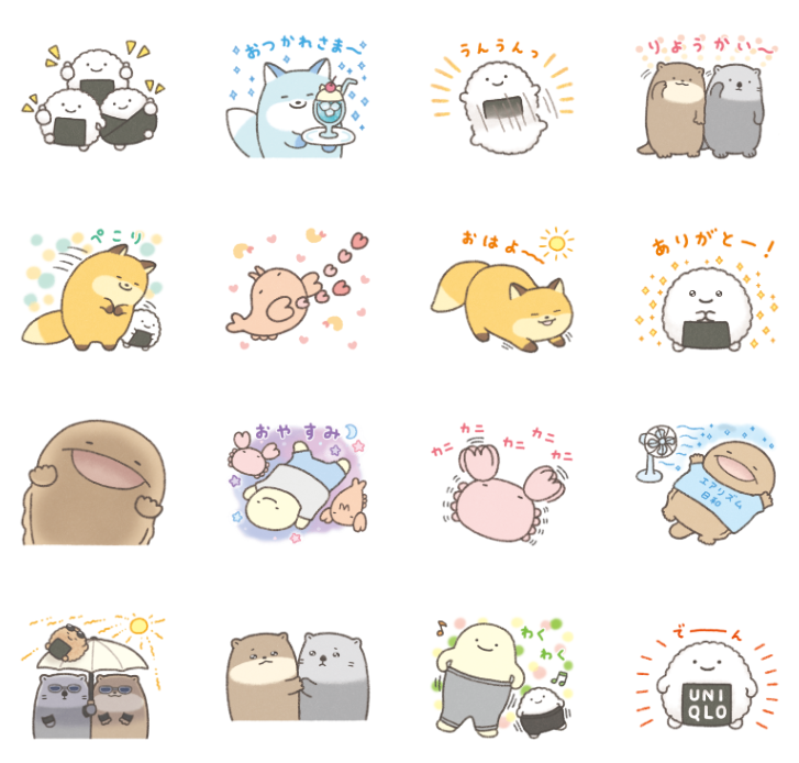 なんでもいきもの × ユニクロ
