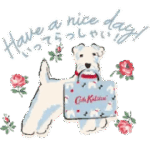 Cath Kidston 英語スタンプ