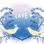 星空に愛をささやく鳥たち