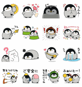心くばりペンギン × LINE NEWS