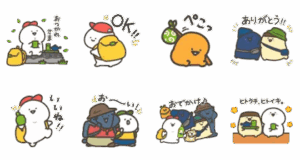 綾鷹×お文具といっしょ