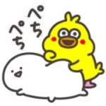 【動く！】ほっこりお文具さん×ポインコ