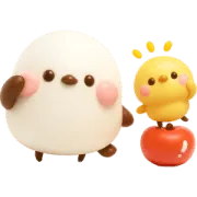 シマエナガ♡秋の日常＆やさしい敬語