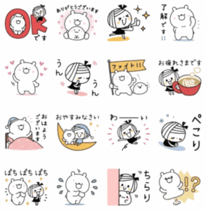 ガーリーくまさん×ゆるボブGIRL