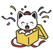 出前にゃんスタンプ～冬～