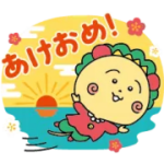 無料だよ♪冬のコジコジスタンプ