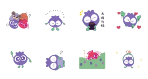 動く!毎日使えるブルブルくんと仲間たち