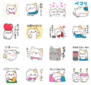 気づかいのできるネコ×LINEポケットマネー